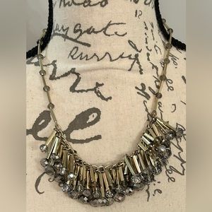 New Talbots Gold Tone / Beaded Necklace-Adjustable Length